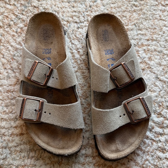 BIRKENSTOCK ARIZONA SUEDE SANDALs EU 38 - Picture 6 of 7